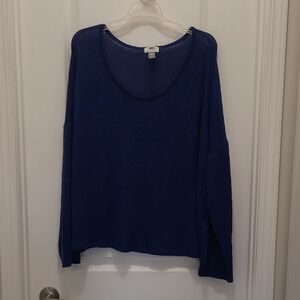 Old Navy Deep Blue Knit Top